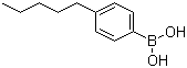 CAS # 121219-12-3, 4-Pentylbenzeneboronic acid, 4-Amylbenzeneboronic acid