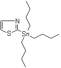 structure of CAS# 121359-48-6, 2-(三丁基锡烷基)噻唑