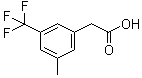 structure of CAS# 1214352-00-7, 3-甲基-5-(三氟甲基)苯乙酸