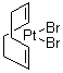 structure of CAS# 12145-48-1, (1,5-环辛二烯)二溴化铂