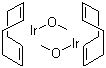 structure of CAS# 12148-71-9, 甲氧基(环辛二烯)合铱二聚体