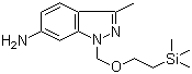 CAS # 1214900-04-5, 3-Methyl-1-[[2-(trimethylsilyl)ethoxy]methyl]-1H-indazol-6-amine