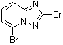 structure of CAS# 1214901-64-0, 2,5-二溴-[1,2,4]三唑并[1,5-a]吡啶