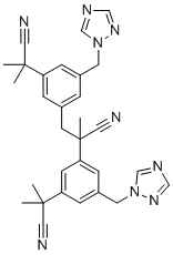 structure of CAS# 1216898-82-6, Anastrozole Dimer Impurity