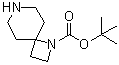 structure of CAS# 1216936-29-6, 1,7-二氮杂螺[3.5]壬烷-1-羧酸叔丁基酯
