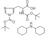 CAS 登录号：1217849-01-8, 双叔丁氧羰基-D-组氨酸二环己基铵盐