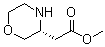 structure of CAS# 1217976-31-2, (3R)-3-吗啉乙酸甲酯