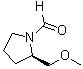 structure of CAS# 121817-71-8, (R)-2-(Methoxymethyl)-1-pyrrolidinecarboxaldehyde