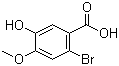 structure of CAS# 121936-68-3, 6-Bromoisovanillic acid