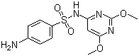 structure of CAS# 122-11-2, Sulfadimethoxine