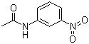 CAS # 122-28-1, 3'-Nitroacetanilide, 3-Nitro-N-acetylaniline, N-(3-Nitrophenyl)acetamide, N-Acetyl-m-nitroaniline, m-Nitroacetanilide