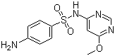 structure of CAS# 1220-83-3, Sulfamonomethoxine