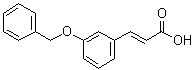 structure of CAS# 122024-75-3, 3-(苄氧基)肉桂酸