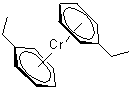 structure of CAS# 12212-68-9, Bis(ethylphenyl)chromium