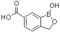 structure of CAS# 1221343-14-1, 1,3-Dihydro-1-hydroxy-2,1-benzoxaborole-6-carboxylic acid
