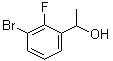 structure of CAS# 1221715-80-5, 3-溴-2-氟-alpha-甲基苯甲醇