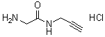 CAS # 1221722-25-3, 2-Amino-N-2-propyn-1-ylacetamide hydrochloride (1:1)