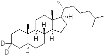 CAS # 122241-86-5, 5alpha-Cholestane-3,3-D2