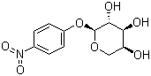 structure of CAS# 1223-07-0, 对硝基苯基 alpha-L-阿拉伯吡喃糖苷