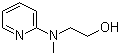 structure of CAS# 122321-04-4, 2-[N-甲基-N-(2-吡啶基)氨基]乙醇