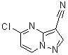structure of CAS# 1224288-92-9, 5-氯吡唑并[1,5-a]嘧啶-3-甲腈