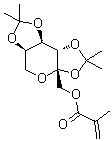 CAS 登录号：122444-90-0, 2,3:4,5-二-O-(1-甲基亚乙基)-beta-D-吡喃果糖 1-(2-甲基-2-丙烯酸酯)