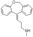 CAS # 1225-56-5, Nordoxepin, Desmethyl doxepin, Desmethyldoxepine, Monodesmethyldoxepin, N-Desmethyldoxepin