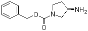 CAS 登录号：122536-72-5, (S)-1-苄氧羰基-3-氨基吡咯烷