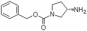 CAS 登录号：122536-73-6, (R)-1-苄氧羰基-3-氨基吡咯烷