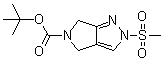 CAS # 1226781-82-3, 2-(Methylsulfonyl)-2,6-dihydropyrrolo[3,4-c]pyrazole-5(4H)-carboxylic acid tert-butyl ester