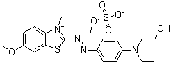 structure of CAS# 12270-13-2, Basic Blue 41