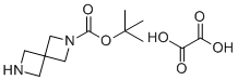 structure of CAS# 1227382-01-5, tert-Butyl 2,6-diazaspiro[3.3]heptane-2-carboxylate oxalate