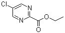 structure of CAS# 1227571-82-5, 5-氯-2-嘧啶羧酸乙酯