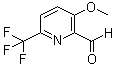 CAS # 1227584-28-2, 3-Methoxy-6-(trifluoromethyl)-2-pyridinealdehyde