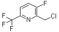 CAS # 1227590-95-5, 2-(Chloromethyl)-3-fluoro-6-(trifluoromethyl)pyridine