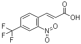 CAS 登录号：1227625-83-3, 3-[2-硝基-4-(三氟甲基)苯基]-2-丙烯酸