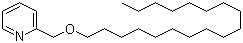 structure of CAS# 1228182-56-6, 2-[(Octadecyloxy)methyl]pyridine