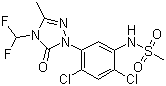 structure of CAS# 122836-35-5, Sulfentrazone