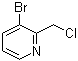 structure of CAS# 122851-69-8, 3-溴-2-(氯甲基)吡啶