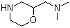 structure of CAS# 122894-56-8, N,N-Dimethyl-2-morpholinemethanamine