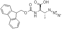 CAS 登录号：1229394-75-5, (2R,3R)-3-叠氮基-2-[[(9H-芴-9-基甲氧基)羰基]氨基]丁酸