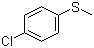 CAS # 123-09-1, 4-Chlorothioanisole, 4-Chlorophenyl methyl sulfide, 1-Chloro-4-(methylthio)benzene