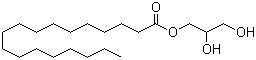 structure of CAS# 123-94-4, 单硬脂酸甘油酯