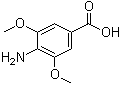 structure of CAS# 123039-72-5, 4-氨基-3,5-二甲氧基苯甲酸