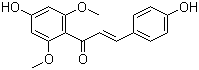 CAS 登录号：123316-64-3, 2'-O-Methylhelichrysetin, 4,4'-二羟基-2',6'-二甲氧基查尔酮