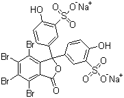 structure of CAS# 123359-42-2, 磺溴酞钠