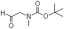 structure of CAS# 123387-72-4, N-Boc-(methylamino)acetaldehyde