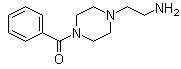 CAS # 123469-39-6, 4-Benzoyl-1-piperazineethanamine
