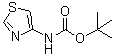 structure of CAS# 1235406-42-4, 噻唑-4-基氨基甲酸叔丁酯