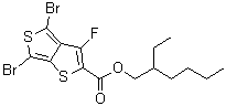 CAS # 1237479-38-7, 2-Ethylhexyl 4,6-dibromo-3-fluorothieno[3,4-b]thiophene-2-carboxylate